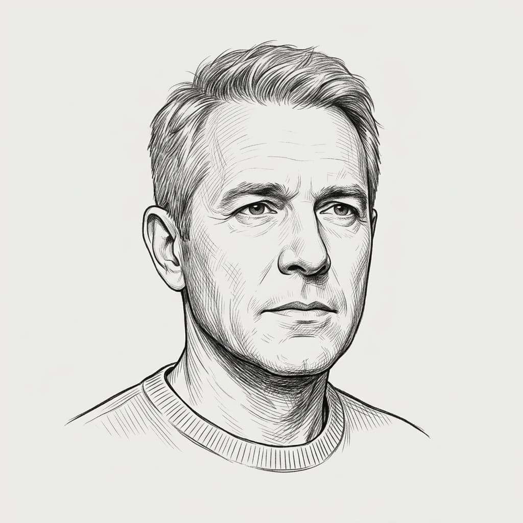 Illustrated portrait, operations