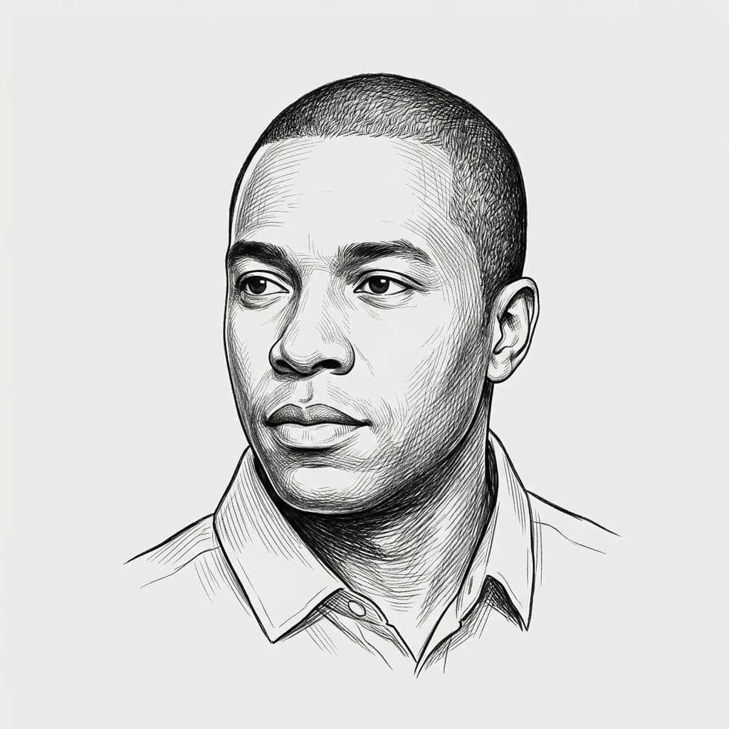Illustrated portrait, people and HR
